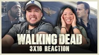 My Wife Watches *THE WALKING DEAD* For The First Time | 3x16 Reaction | Welcome to the Tombs