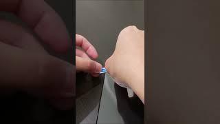 Glass Screen Protector Installation for Apple iPhone #shorts