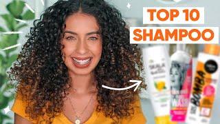 TOP 10 SHAMPOO PARA CABELOS CACHEADOS E CRESPOS | JULIANA LOUISE