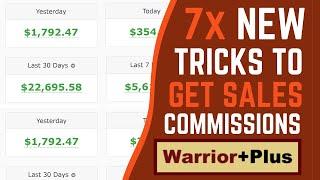 WarriorPlus  - 7 New 2022 Tricks - For Affiliates & Vendors