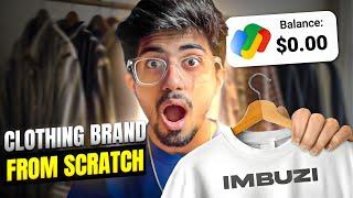 How to Start a Clothing Brand with 0 Investment?! (BluePrint Included) | Ali Solanki