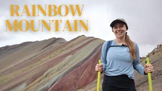 HIKING RAINBOW MOUNTAIN PERU  | 5,200 Metres Above Sea Level