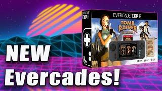 NEW Evercade Retro Consoles! & Tomb Raider Collection!
