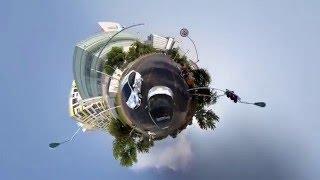The incredible beauty timelapse 360 spherical video - YI Action Camera