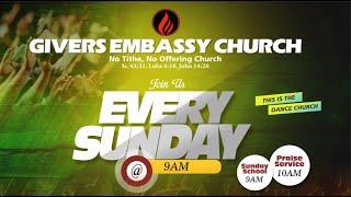 || GIVERS EMBASSY THANKSGIVING SERVICE || 6TH OCTOBER 2024 ||