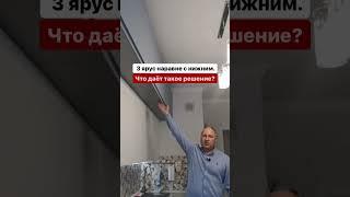 Кухни на заказ. Третий ярус наравне с фасадами