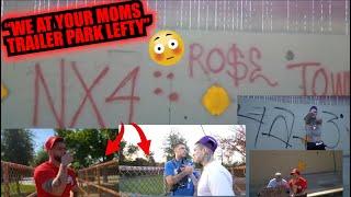 Sacramento Nortenos Film Diss Video In So Cal Kha 13 Territory Infront of Lefty Gunplay Moms Trailer