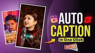 Automatic Captions in Video | Video Me Auto Caption Kaise Lagaye | Automatic Caption & Subtitles