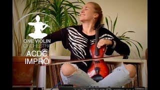 ACDC Improvisation ::: ONE VIOLIN ORCHESTRA ::: Violinist Berlin - Nora Kudrjawizki