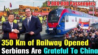 $2.9 Billion! China's First High-Speed Railway in Serbia is Completed, Foiling the EU's Plans!