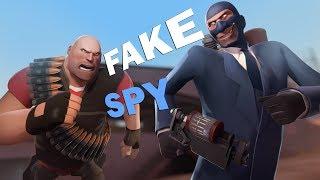 TF2 - Meet the Fake Spy (Cat and mouse)