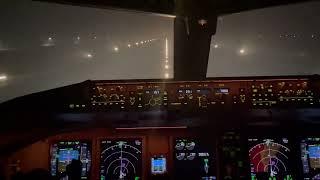 Boeing 777 Low visibility takeoff