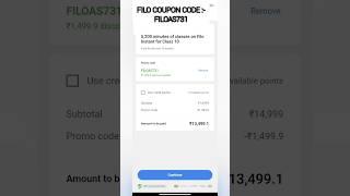 Filo coupon code - FILOAS731 | Best study platform app | one to one connect teachers in 60 second