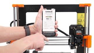 Adjusting the belt tension on the Original Prusa MK4 - Belt Tuner App