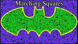 How Computers Draw Weird Shapes (Marching Squares)