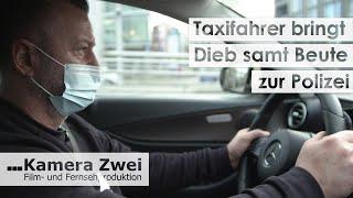 Taxifahrer fährt Dieb mit Beute zur Polizei | Kamera Zwei