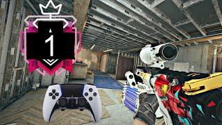 THE *BEST* #1 CONTROLLER CHAMPION Settings on OPERATION COLLISION POINT Rainbow Six Siege CONSOLE