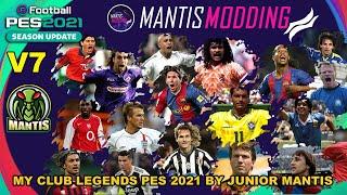 MyClub Legends Offline Mode eFootball PES 2021 PS4/PS5/PC V7 By Junior Mantis