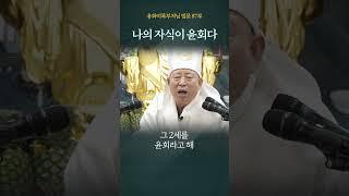 나의 자식이 윤회다 용화미륵부처님 공사상 법문 87부 10분숏츠 1