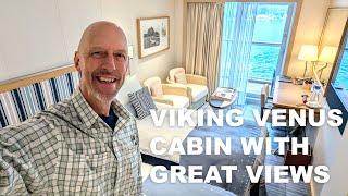 Viking Venus Cruise Ship Balcony Cabin Tour