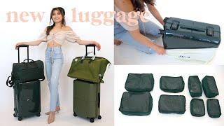 NEW travel luggage haul ️ | JULY suitcase unboxing review | best travel bags 2023 | Miss Louie