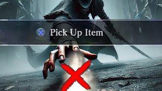 Can You Beat Bloodborne Without Picking Up Items?