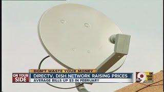 Dish Network, DirecTV prices going up