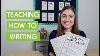 5 Steps to Teach How-To Writing in First Grade