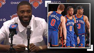 Mikal Bridges FULL Knicks Introductory Press Conference