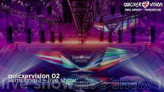 Quicxervision Song Contest 02: First Semi Final - Live Stream