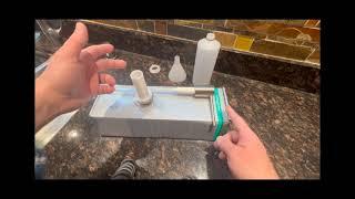 Hansgrohe Soap Dispenser Installation in Kitchen Counter