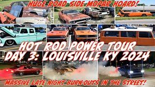 @HotRodMagazine Power Tour Day 3 - Louisville, KY - HUGE Mopar Hoard! Massive Hotel Burnouts! 2024