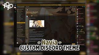 ˖ ࣪ ‹ Navia ⊂ Custom Discord Theme! ⊃ ⁺˖ ⸝⸝ | xoxoxantzu