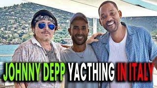 Johnny Depp & Will Smith Rehearse in Italy!