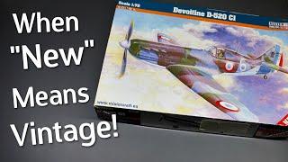 Not as "New" as Mistercraft Thinks? Dewoitine D.520 C1 Plastic Model Kit in 1/72 - Unboxing Review