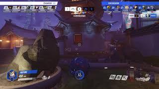 Yakpung spends over a minute trying to setup for a dive (Overwatch League)
