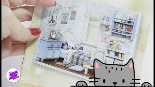 Миниатюрная комната своими руками. Cute Room DIY miniature doll house Sunshine Series