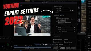 YouTube Export Settings for Adobe Premiere Pro 2024 (High Quality)