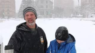 Why do we stay in snowy Syracuse?