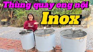 Thùng quay mật inox không nhiễm, quay mật róc tuyệt đối. MUA NGAY TẠI VIDEO NÀY ĐỂ ĐƯỢC ƯU ĐÃI.