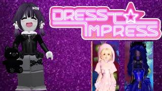 Playing Dress to Impress in Roblox