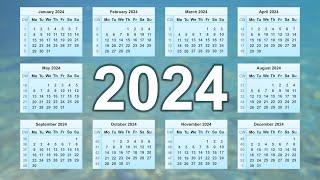 Calendar 2024