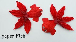 How To Make Easy Paper Fish For Kids / Nursery Craft Ideas / Paper Craft Easy / KIDS crafts