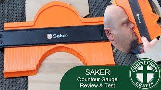 Saker Lockable 10" Contour Gauge Test and Review