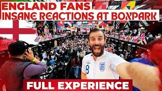 BOXPARK CROYDON: ENGLAND FANS GO CRAZY | EURO 2024