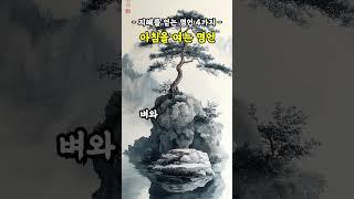 아침을 여는 명언 | 지혜를 얻는 명언 4가지