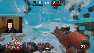 Old Quake Pro Nomadic takes Clutch on Quake Champions - Ruins of Sarnath