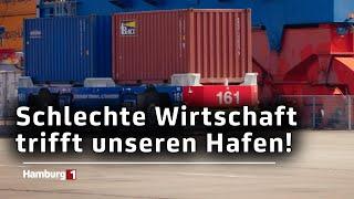 39,2 Millionen Tonnen Stückgut: Hamburger Hafen schreibt schlechtere Zahlen