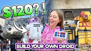 Building a CUSTOM Star Wars Droid! ($120 Droid Depot Experience at Galaxy’s Edge)