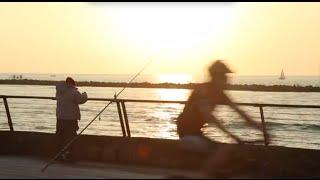 Strolling along the Tel Aviv Port